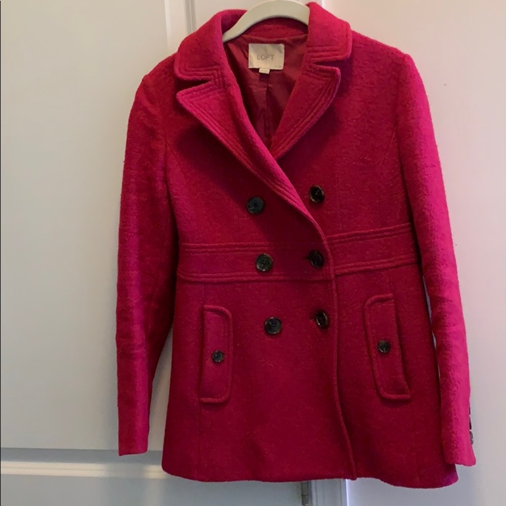 Pink Pea coat